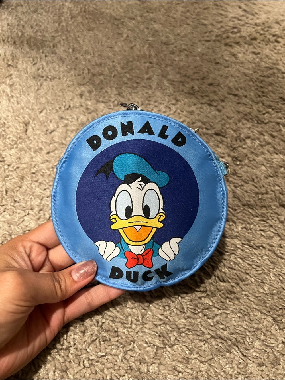 Donald Duck and Daisy Duck Round Mini Bag